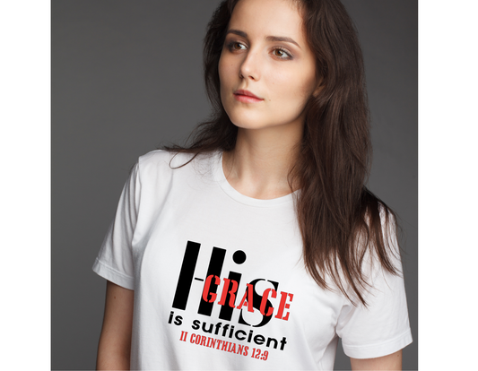 His Grace is Sufficient-T-shirt